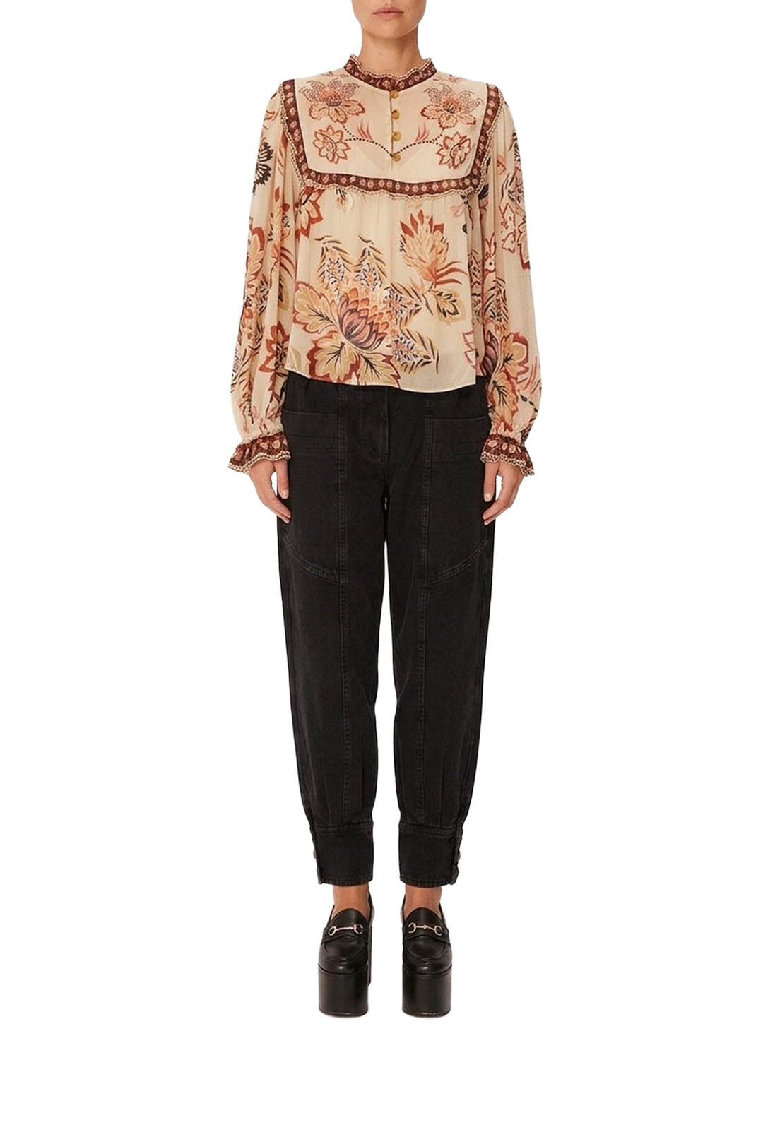 Pantalon en denim - Noir