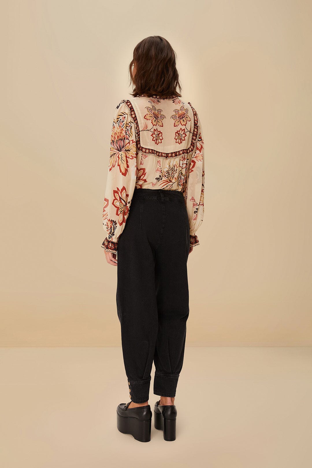 Pantalon en denim - Noir