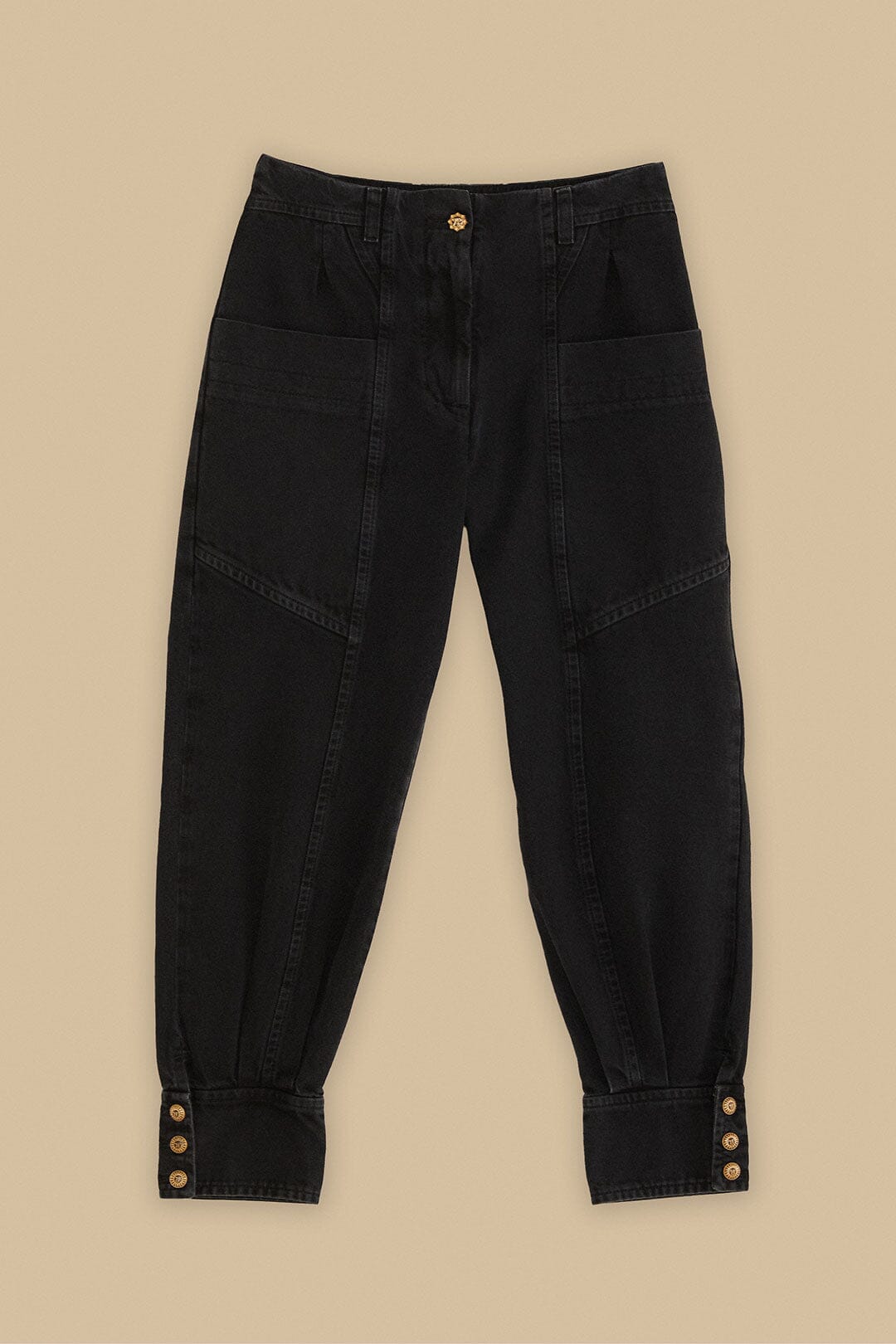 Pantalon en denim - Noir
