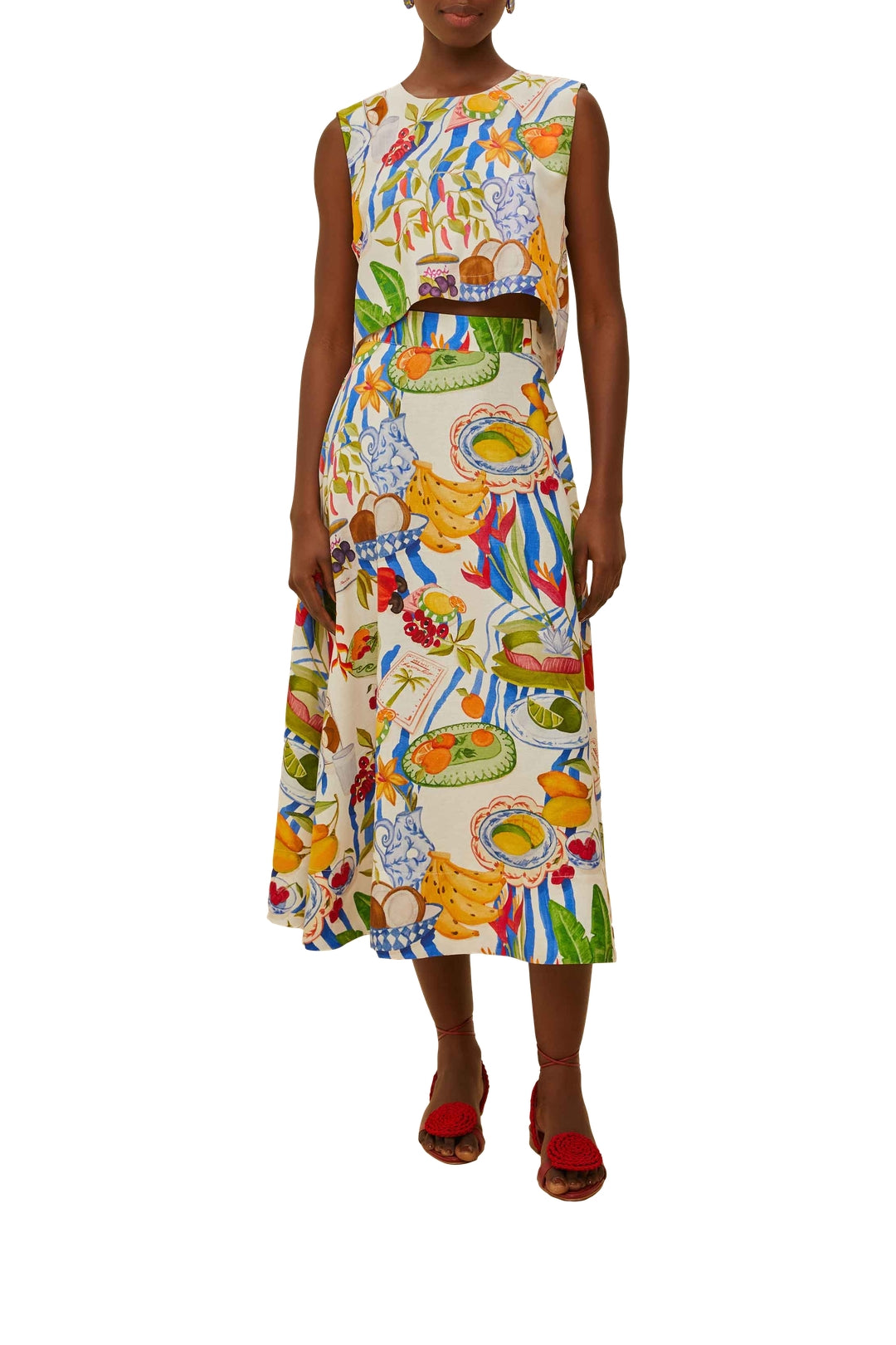 Blouse Fresh Table en lin - Jaune