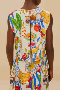 Blouse Fresh Table en lin - Jaune