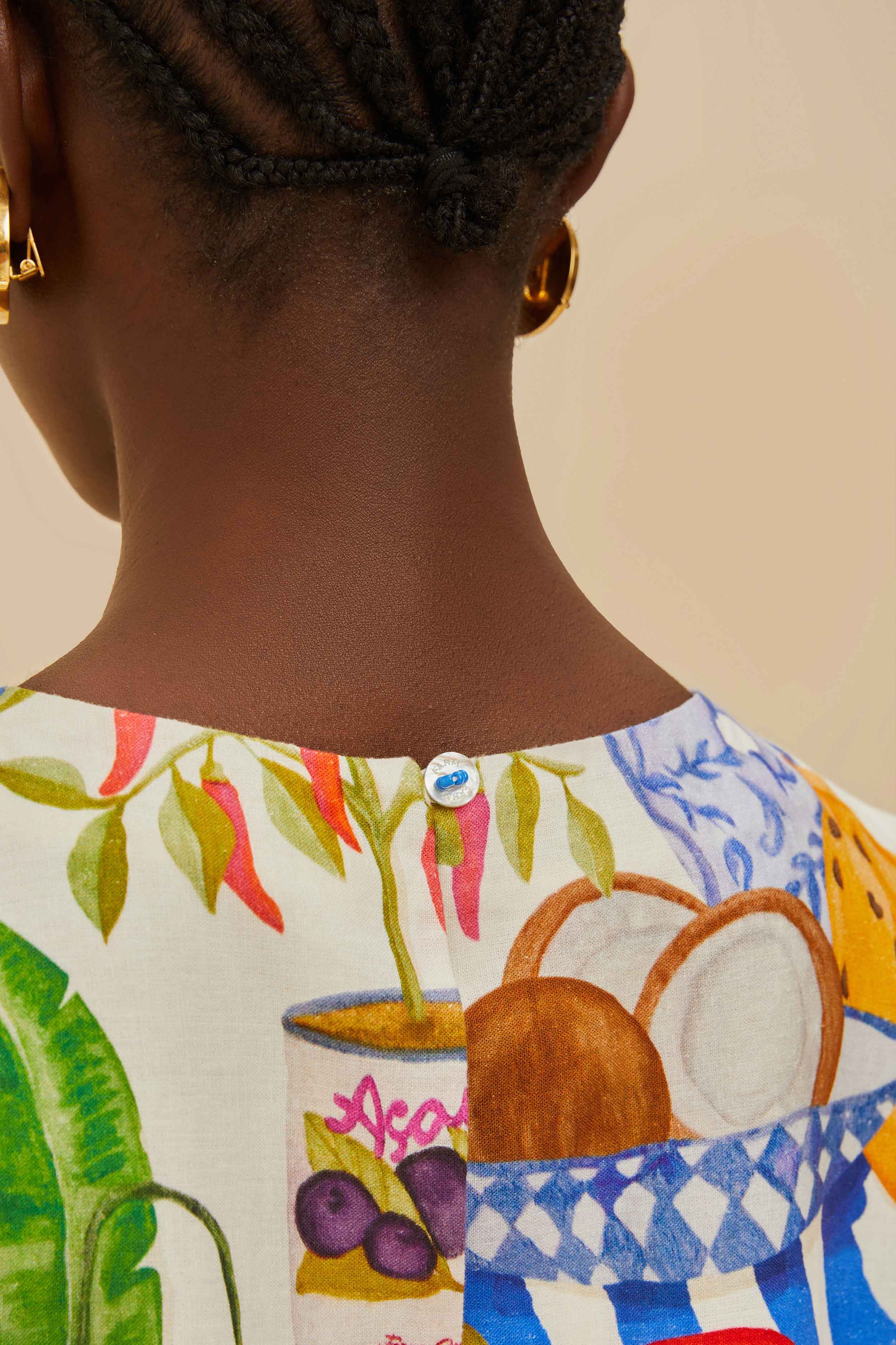 Blouse Fresh Table en lin - Jaune