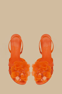 Sandales Flower Jelly - Orange