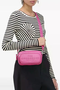 The Crossbody leather bag - Bow Pink