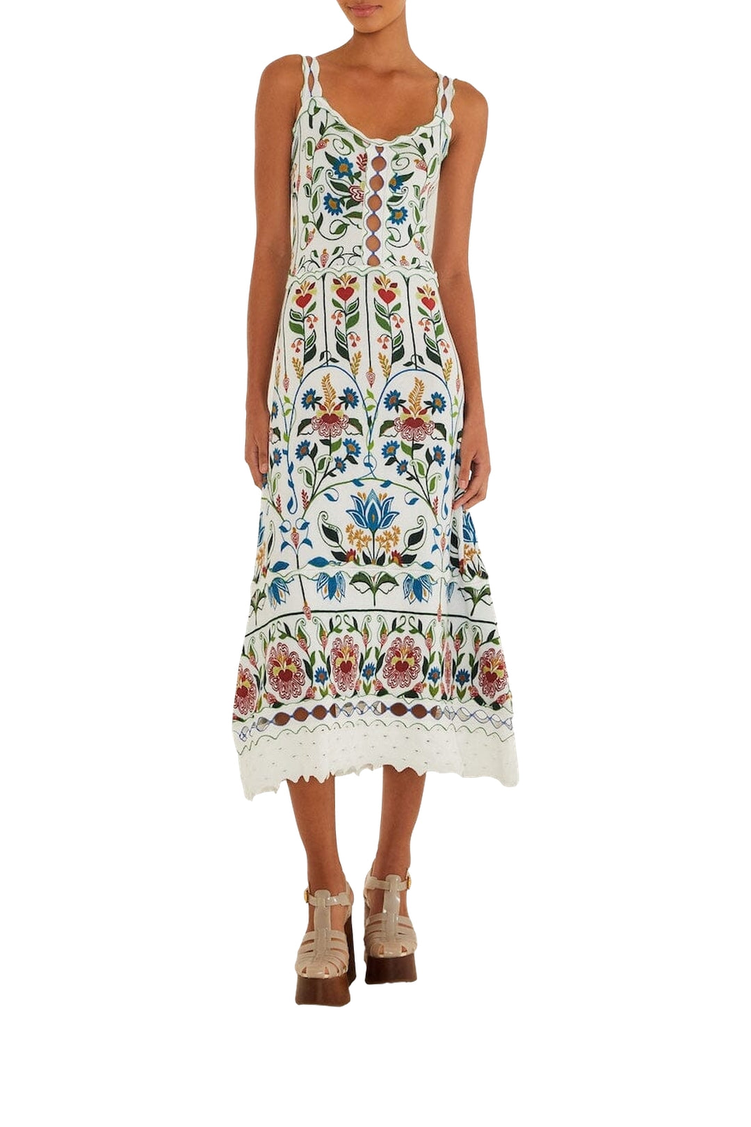 DIFFUSELY_Stitched Garden Off White Maille - Stitched Garden Off White