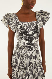 Seashell Serenade Sand Robe longue - Seashell Serenade Sand