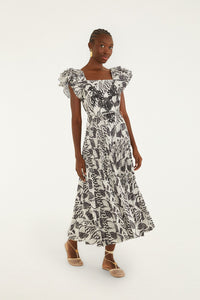 Seashell Serenade Sand Robe longue - Seashell Serenade Sand