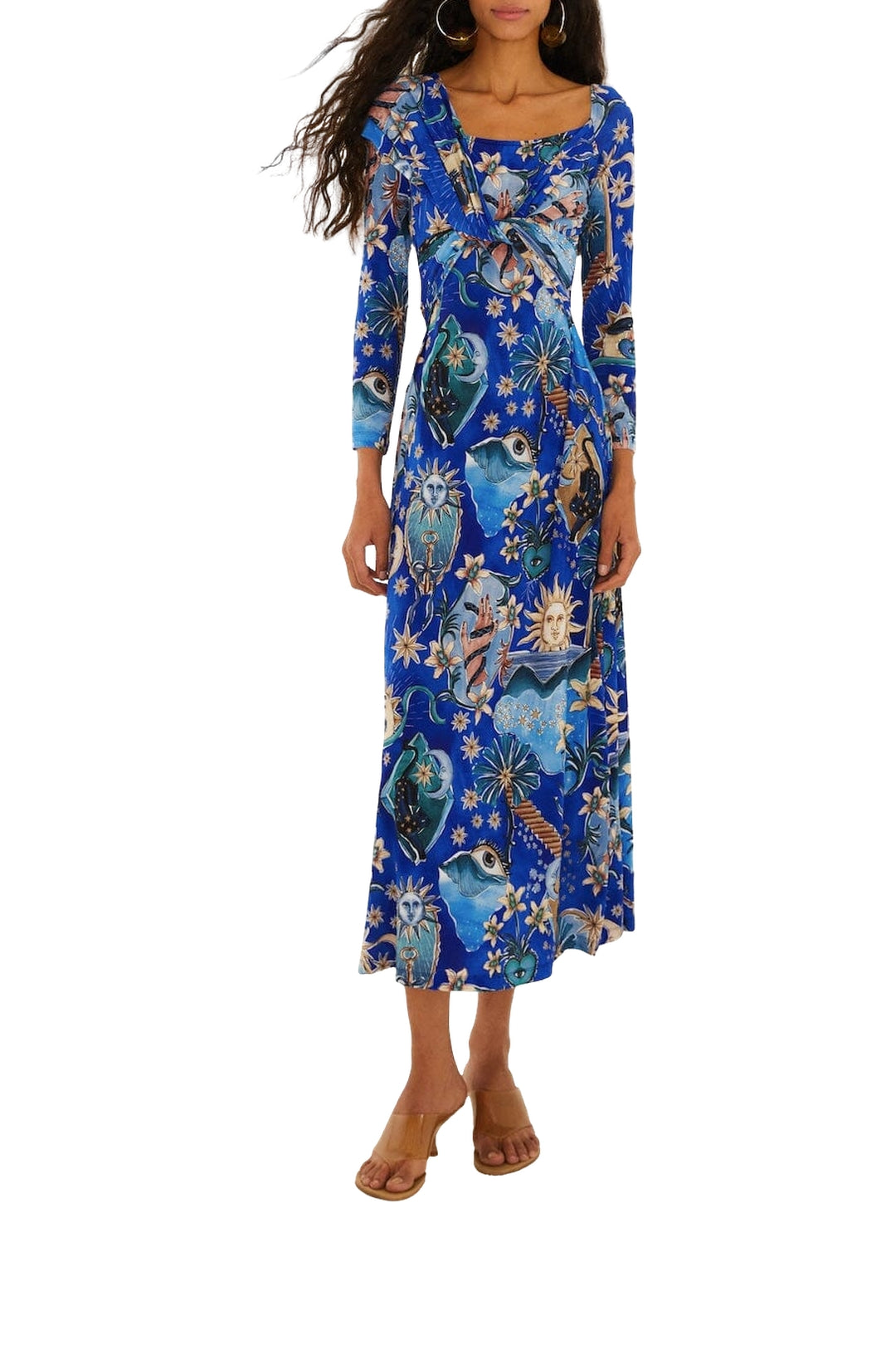 DIFFUSELY_Mystical Blue Robe longue - Mystical Blue