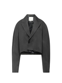 Veste ajustée à manches arrondies - Charcoal