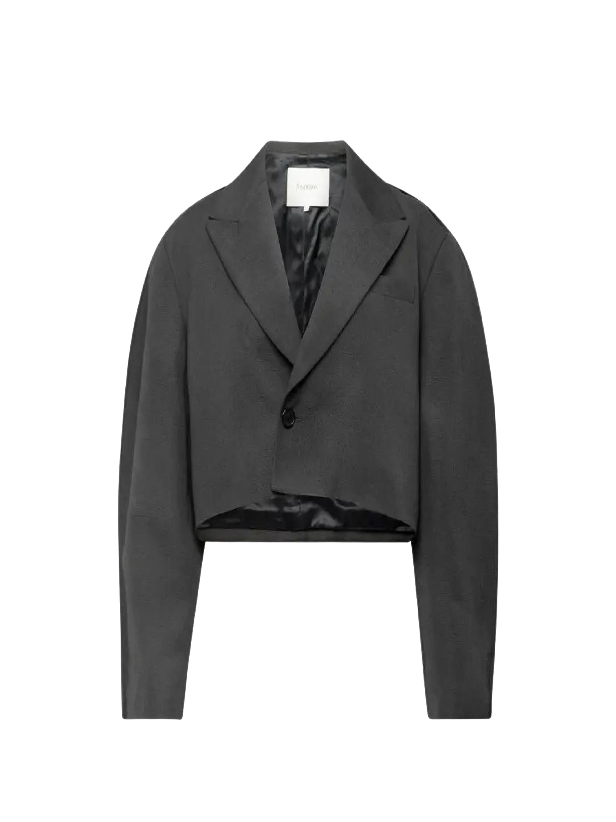 Veste ajustée à manches arrondies - Charcoal