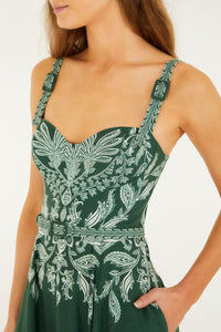 Miranda Dark Green Robes longues - Miranda Dark Green
