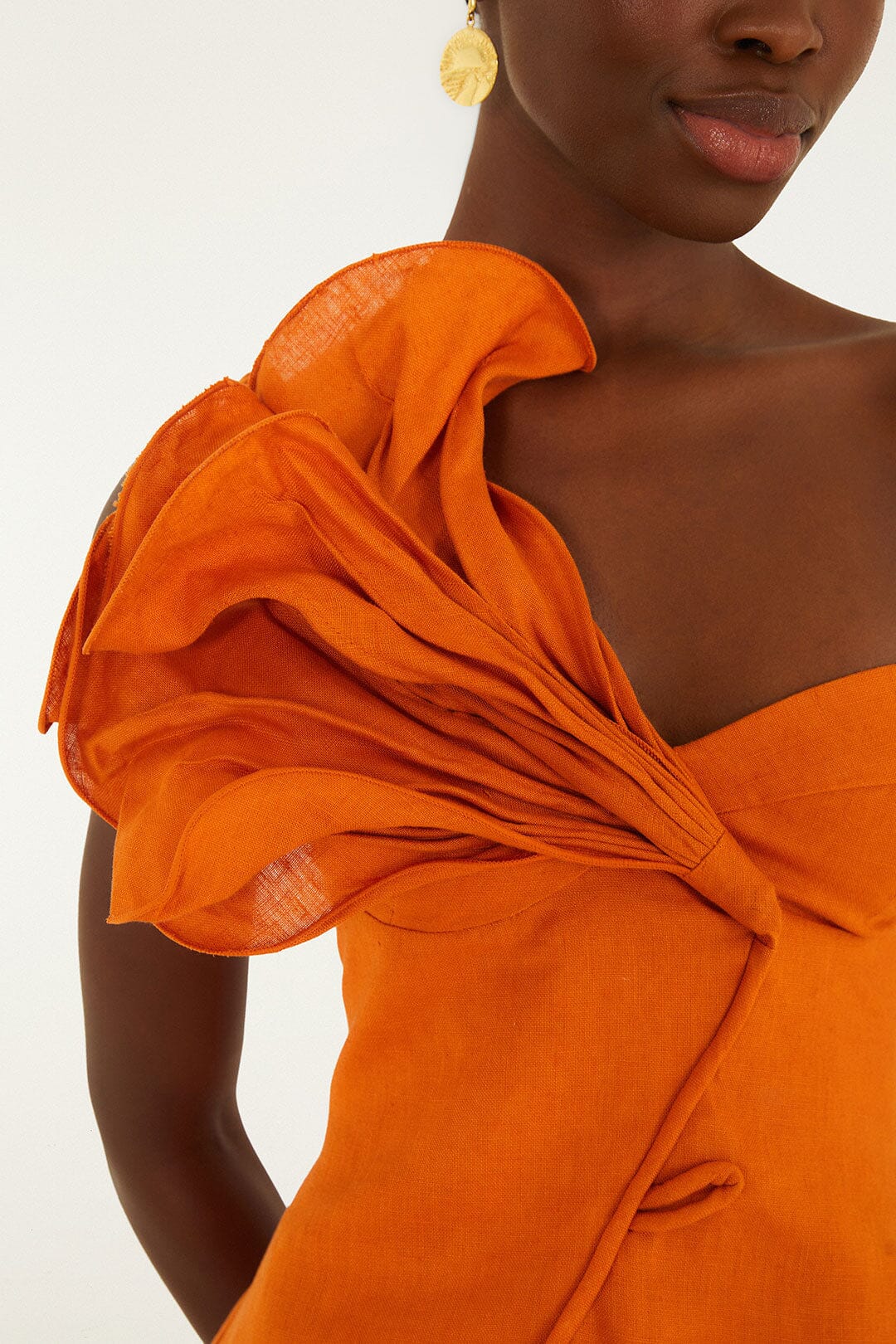 Orange Robe courte - Orange