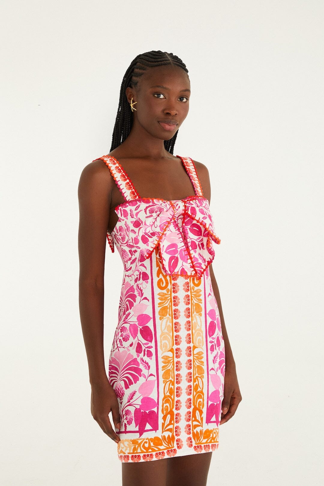 Santorini Off White Robe courte - Santorini Off White