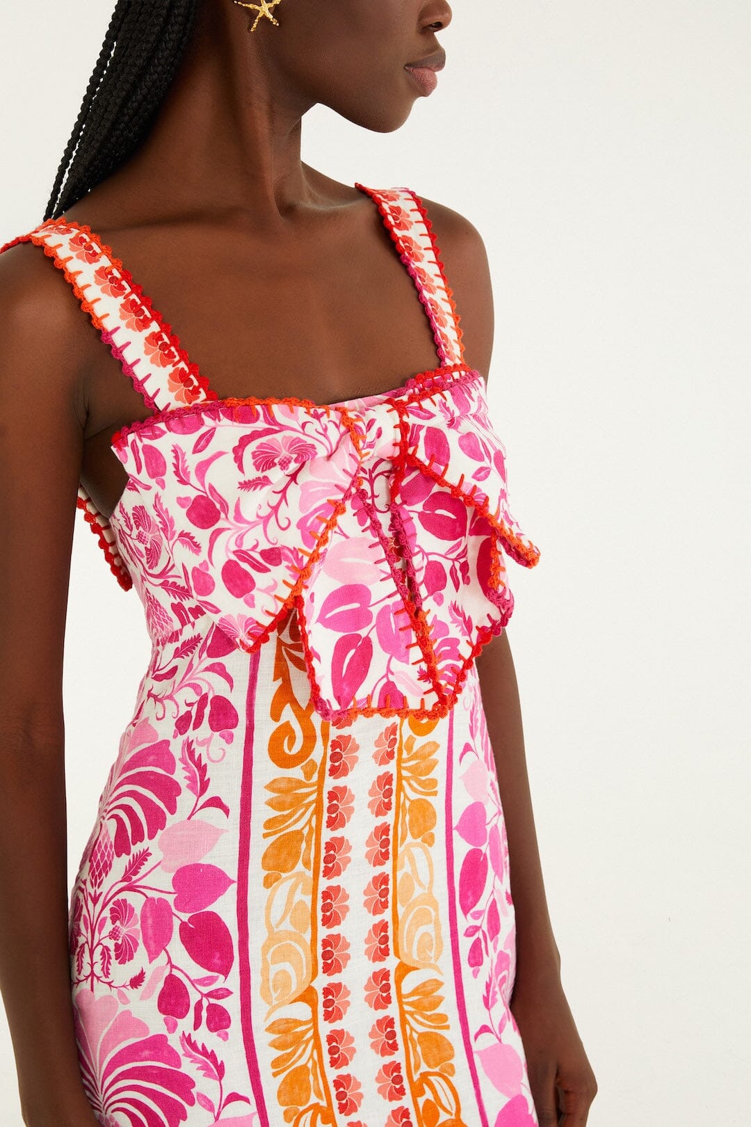 Santorini Off White Robe courte - Santorini Off White