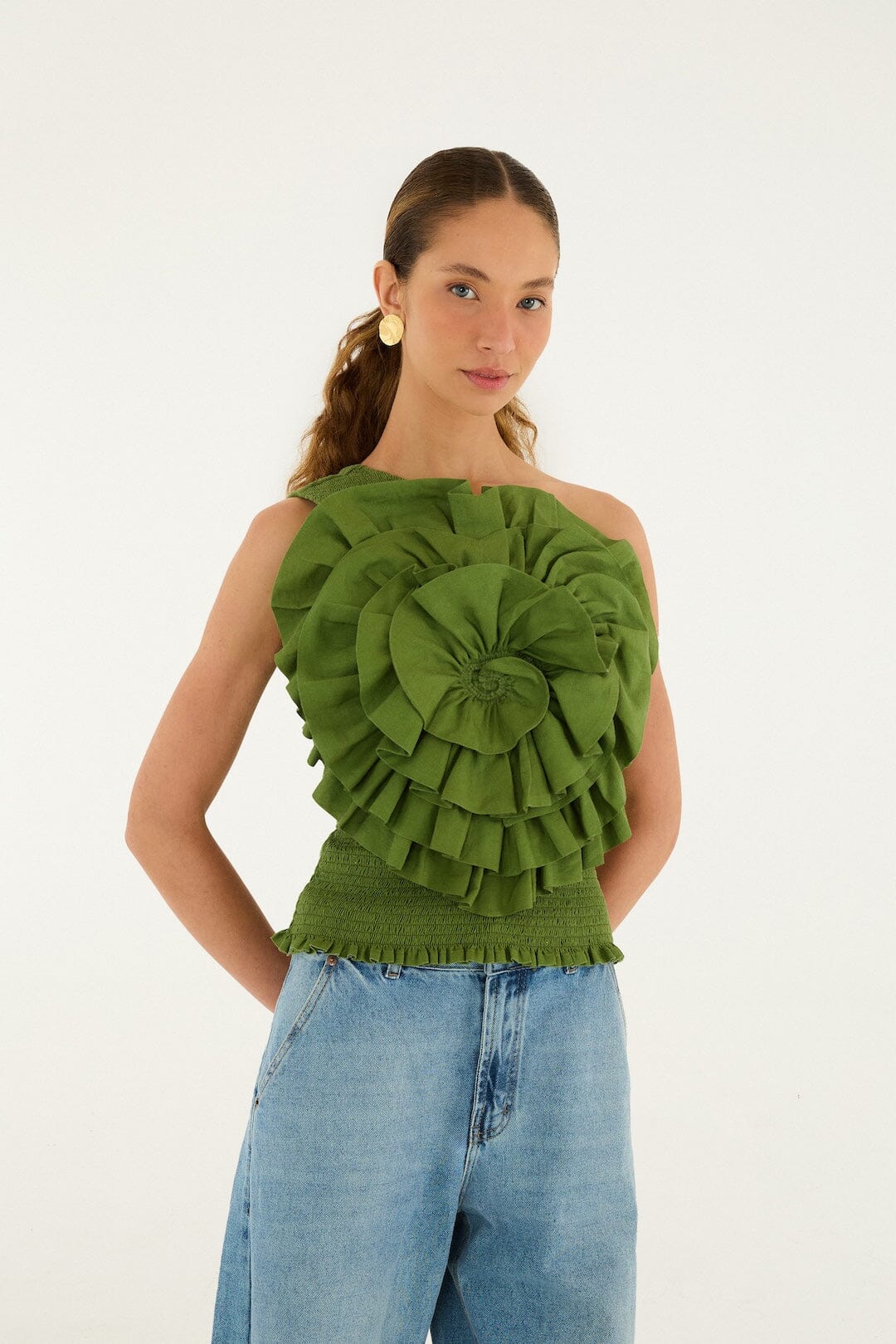 Green Blouse - Green