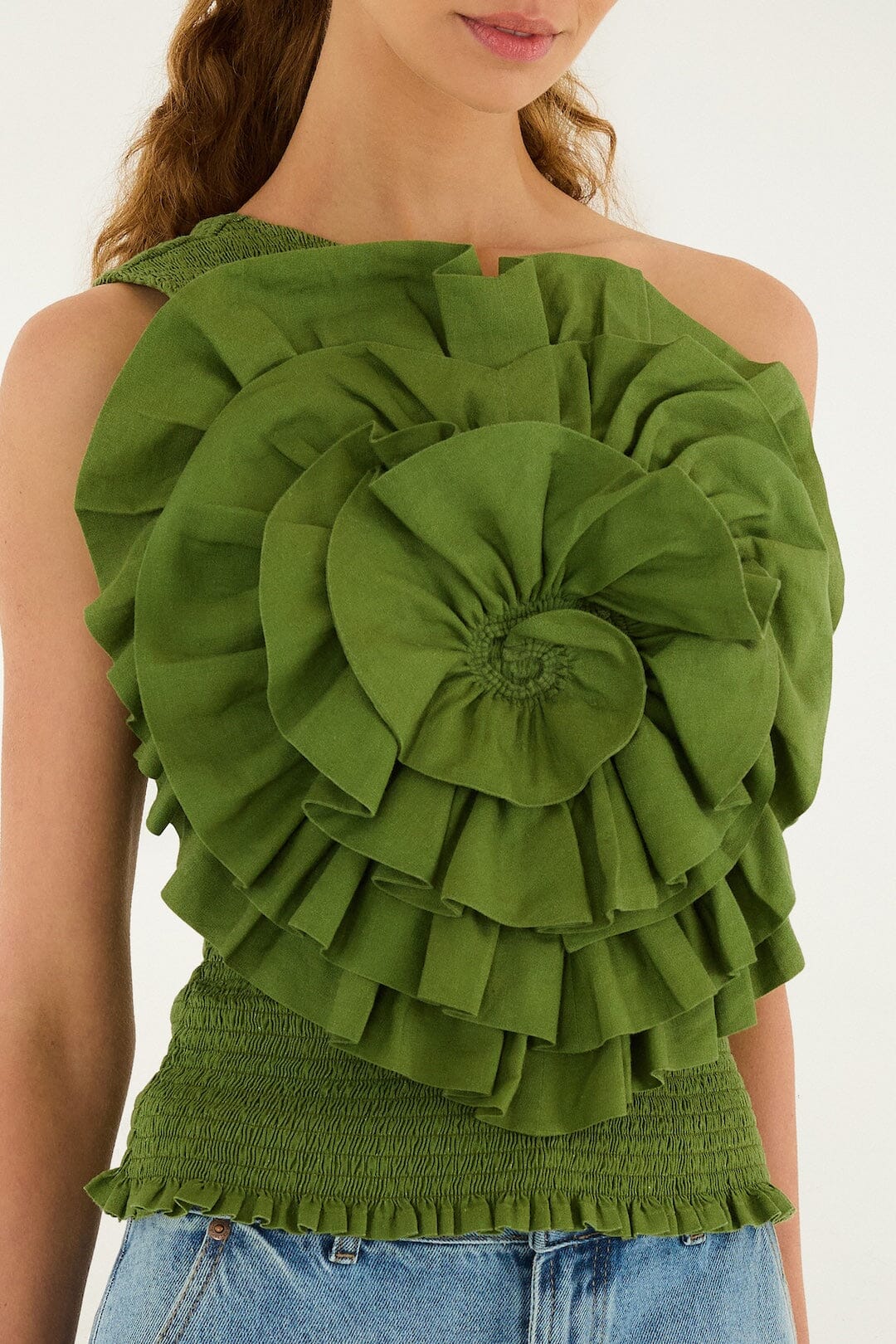 Green Blouse - Green