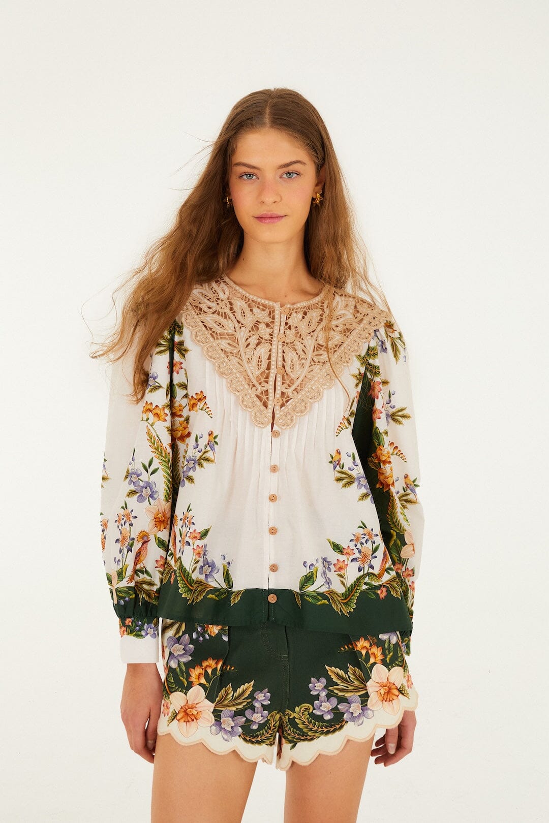 Nature Sand Blouse - Nature Sand