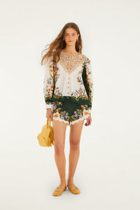 Nature Sand Blouse - Nature Sand