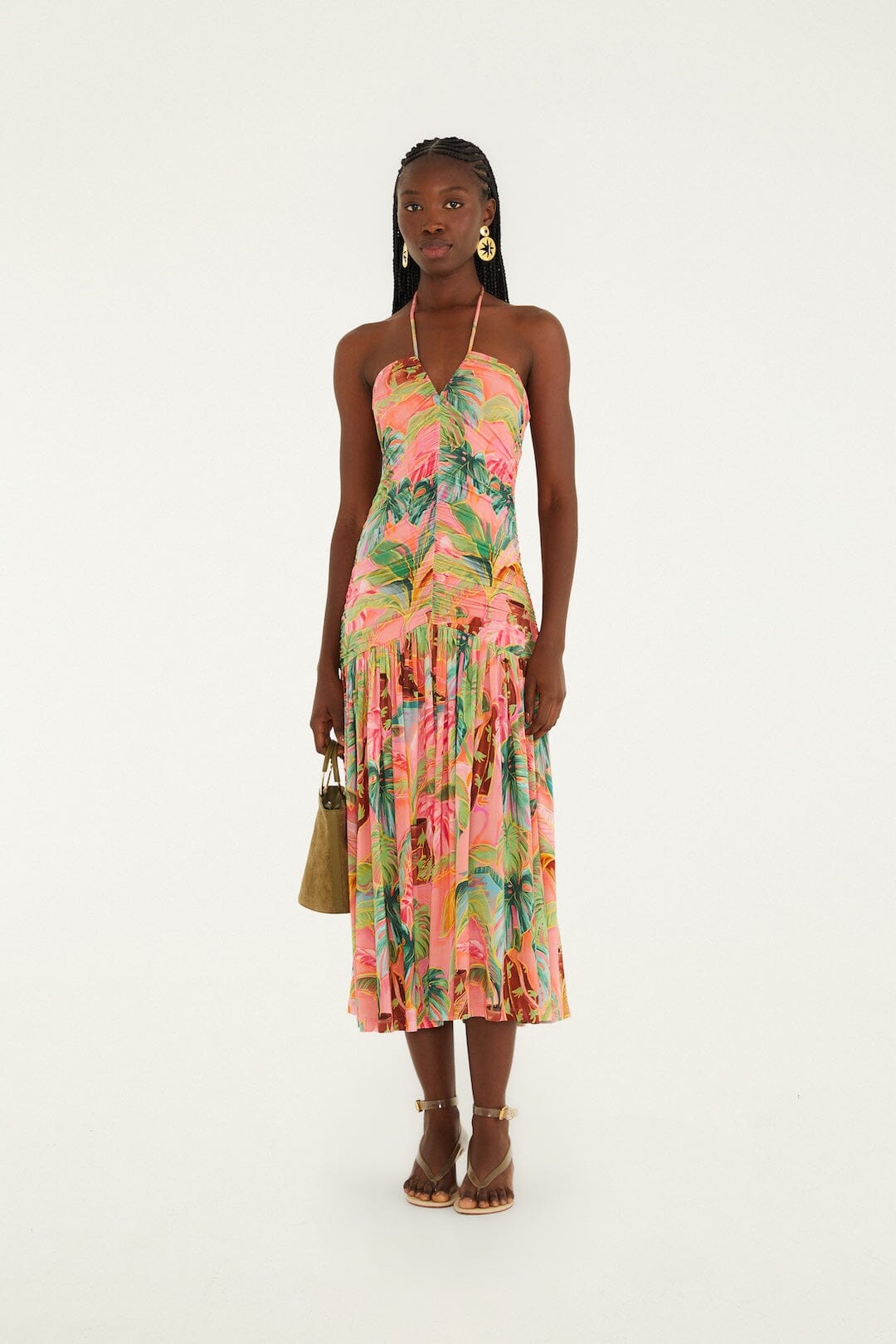 Pool Time Soft Pink Robe midi - Pool Time Soft Pink
