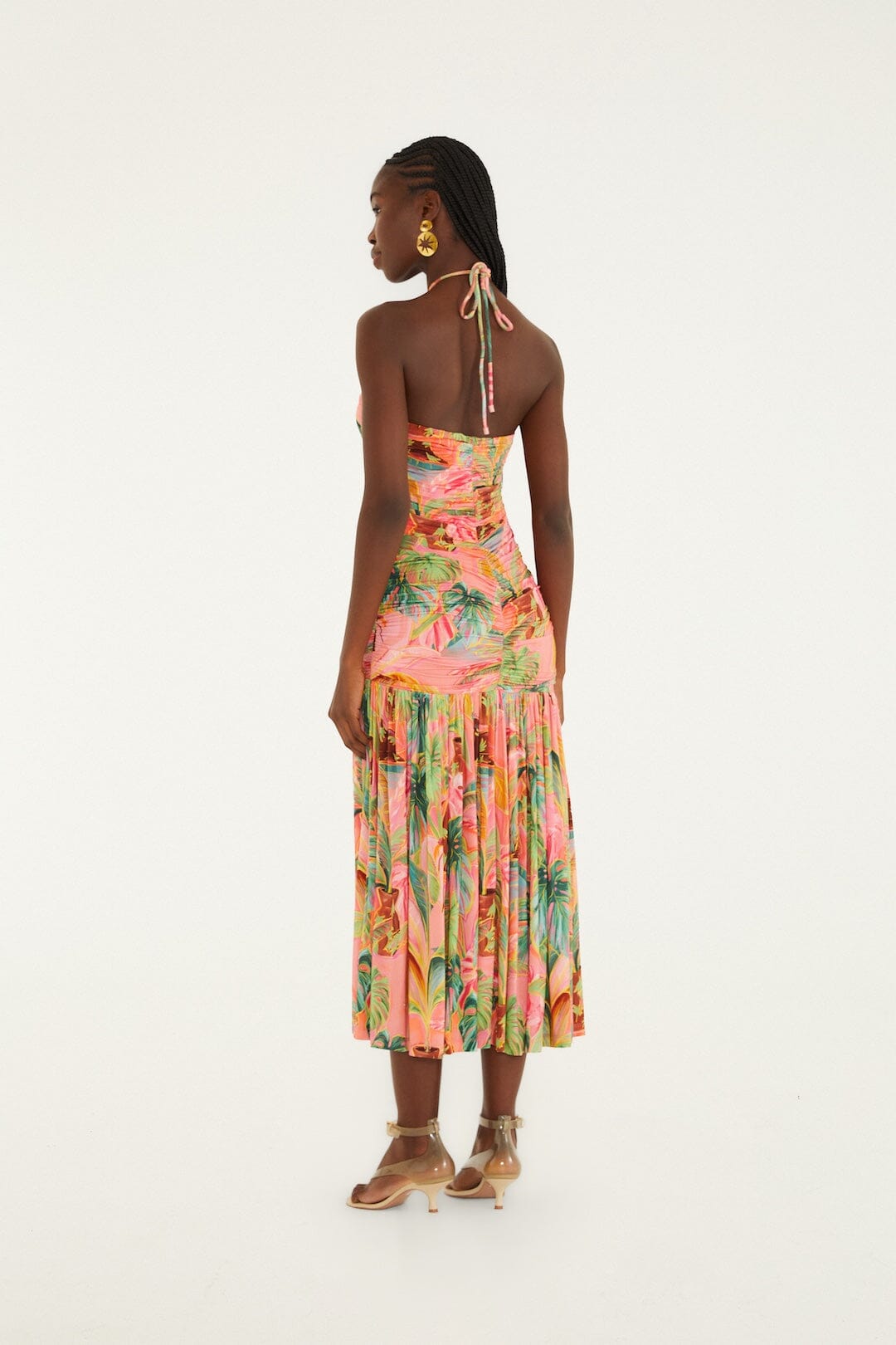 Pool Time Soft Pink Robe midi - Pool Time Soft Pink