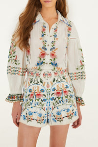 Short Fraga Print - Rose