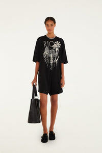 Black Combishort - Black