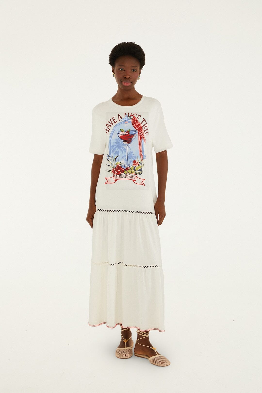 Off White Robe longue - Off White