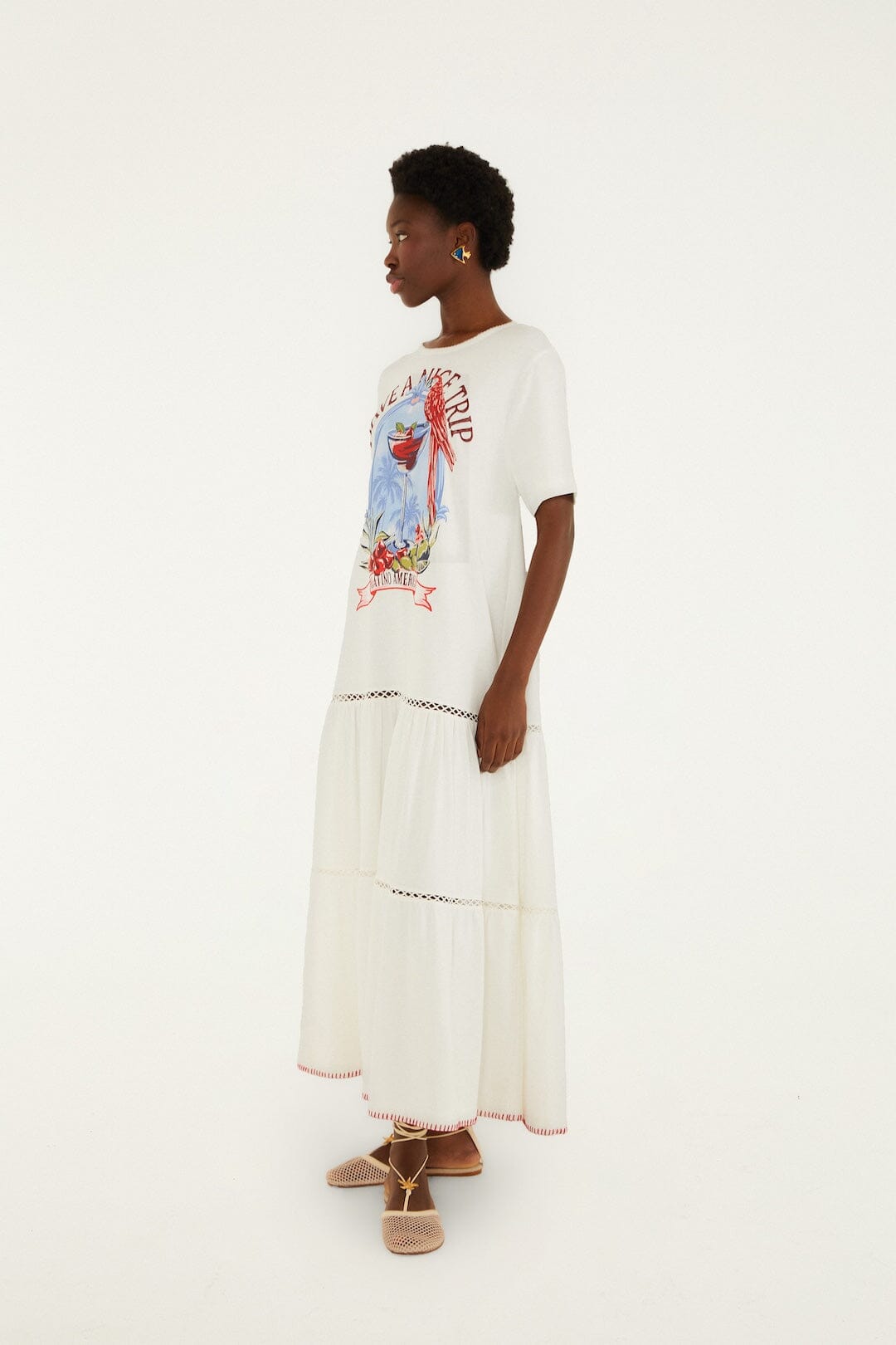Off White Robe longue - Off White