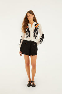 Off White Cardigan - Off White