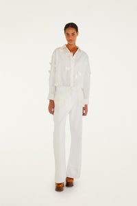 Off White Blouse - Off White