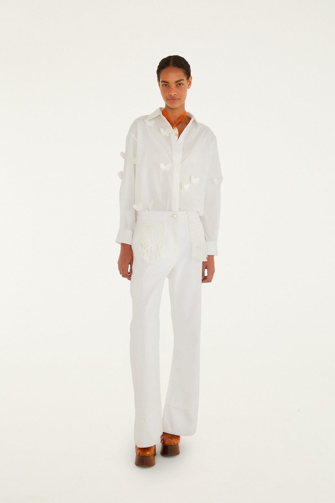 Off White Blouse - Off White