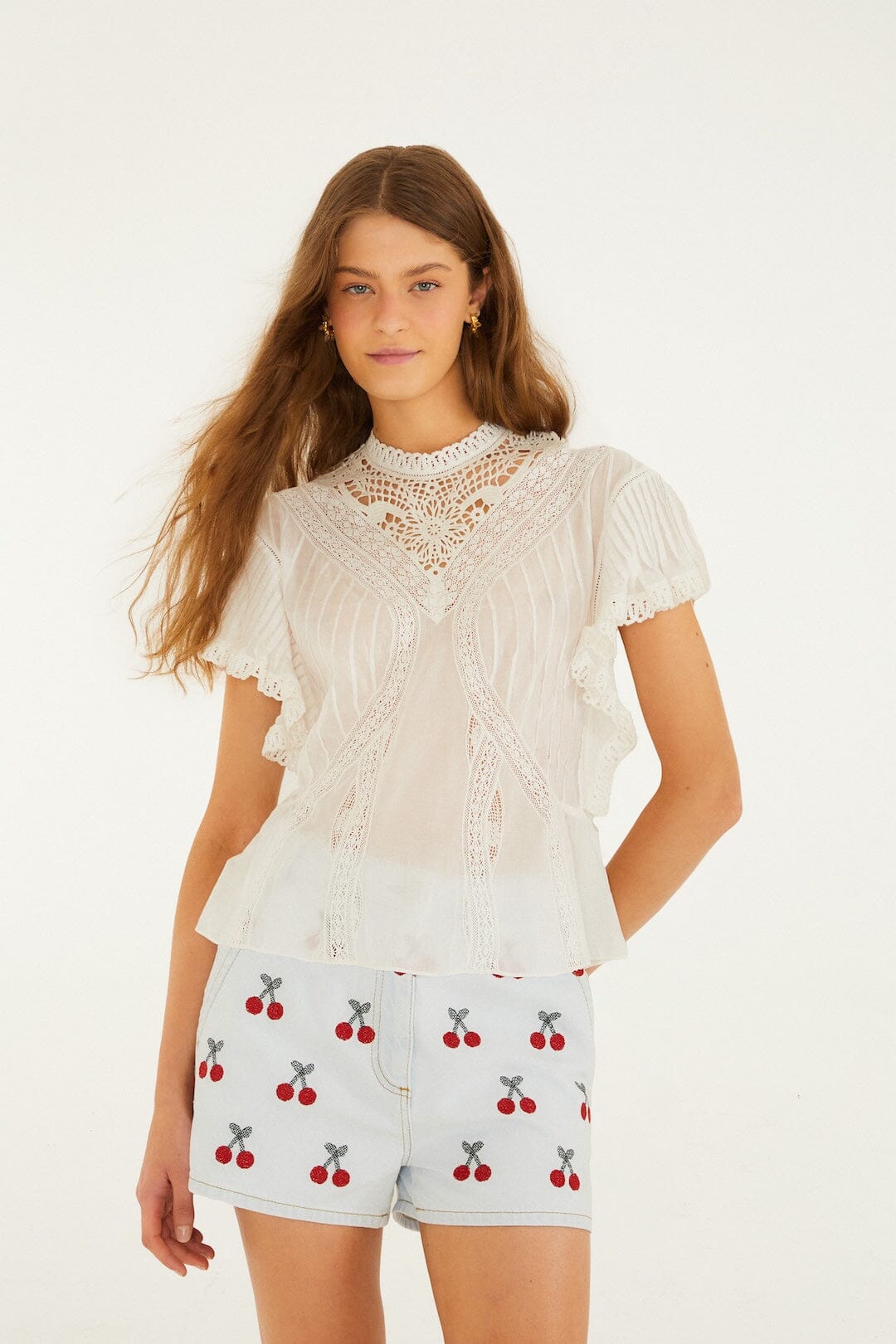 Off White Blouse - Off White