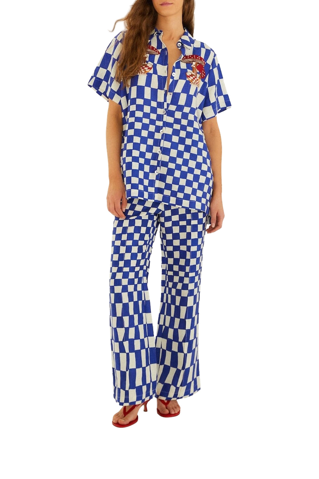 Chemise Dream Checkered - Bleu