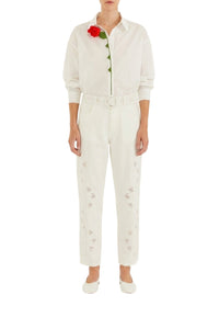 NEW_FELIX_JAMBES_Off White Chemise - Off White