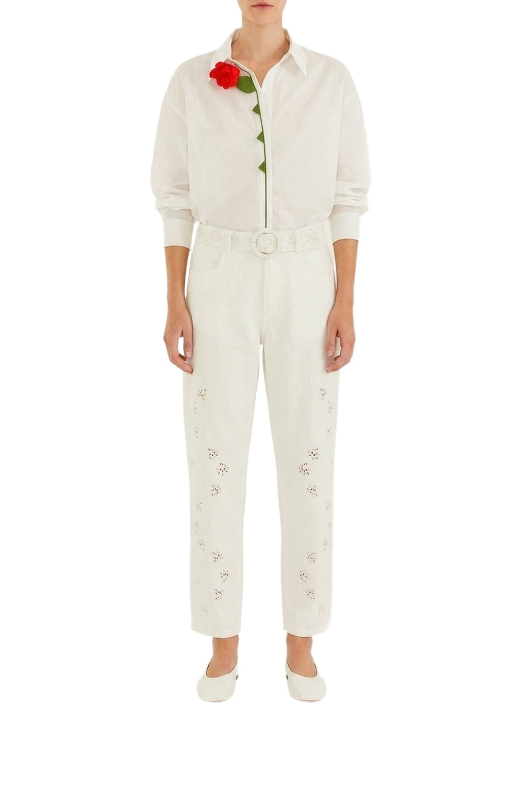 NEW_FELIX_JAMBES_Off White Chemise - Off White