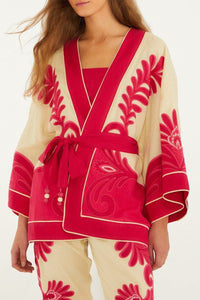 Kimono Spring Arabesc - Rose