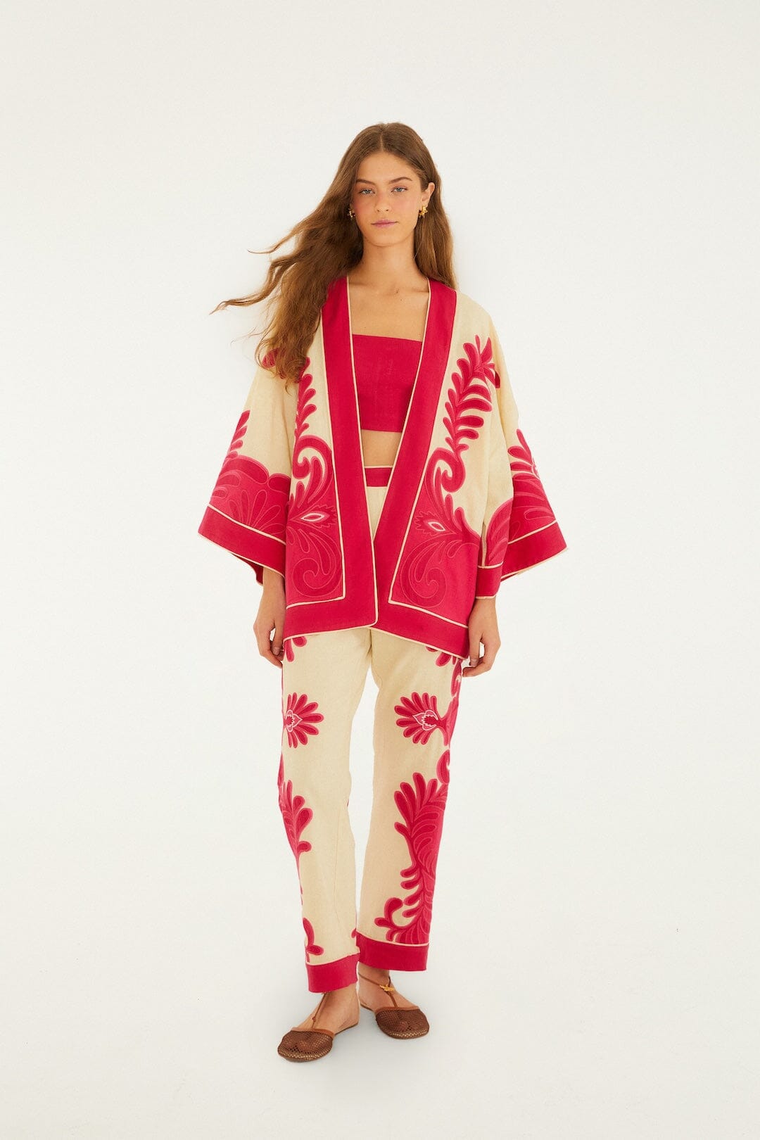 Spring Pink Kimono - Spring Pink