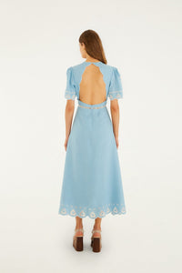 Blue Robe midi - Blue