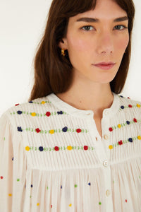 Off White Blouse - Off White