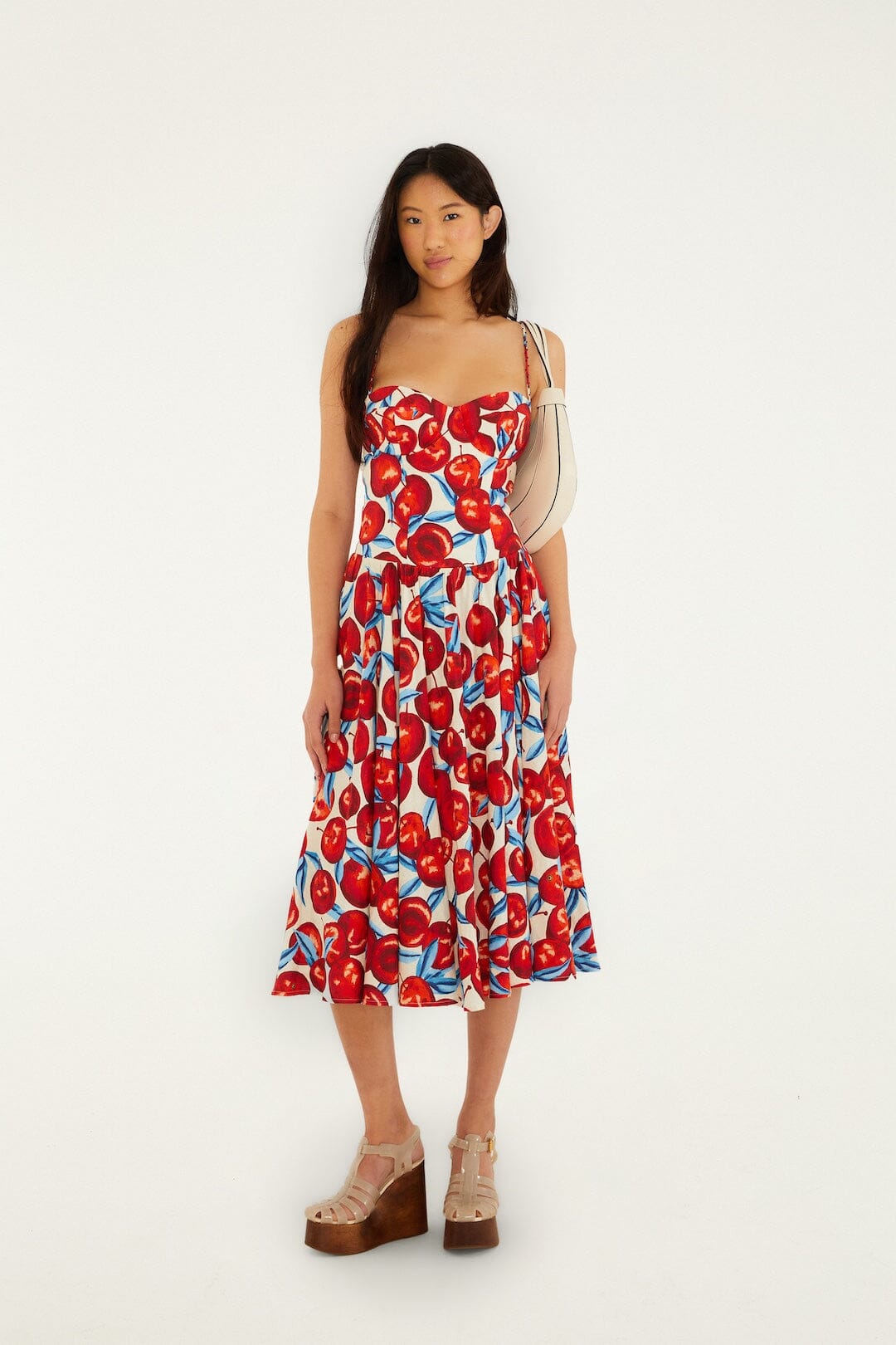 Cherry Blossom Robe midi - Cherry Blossom