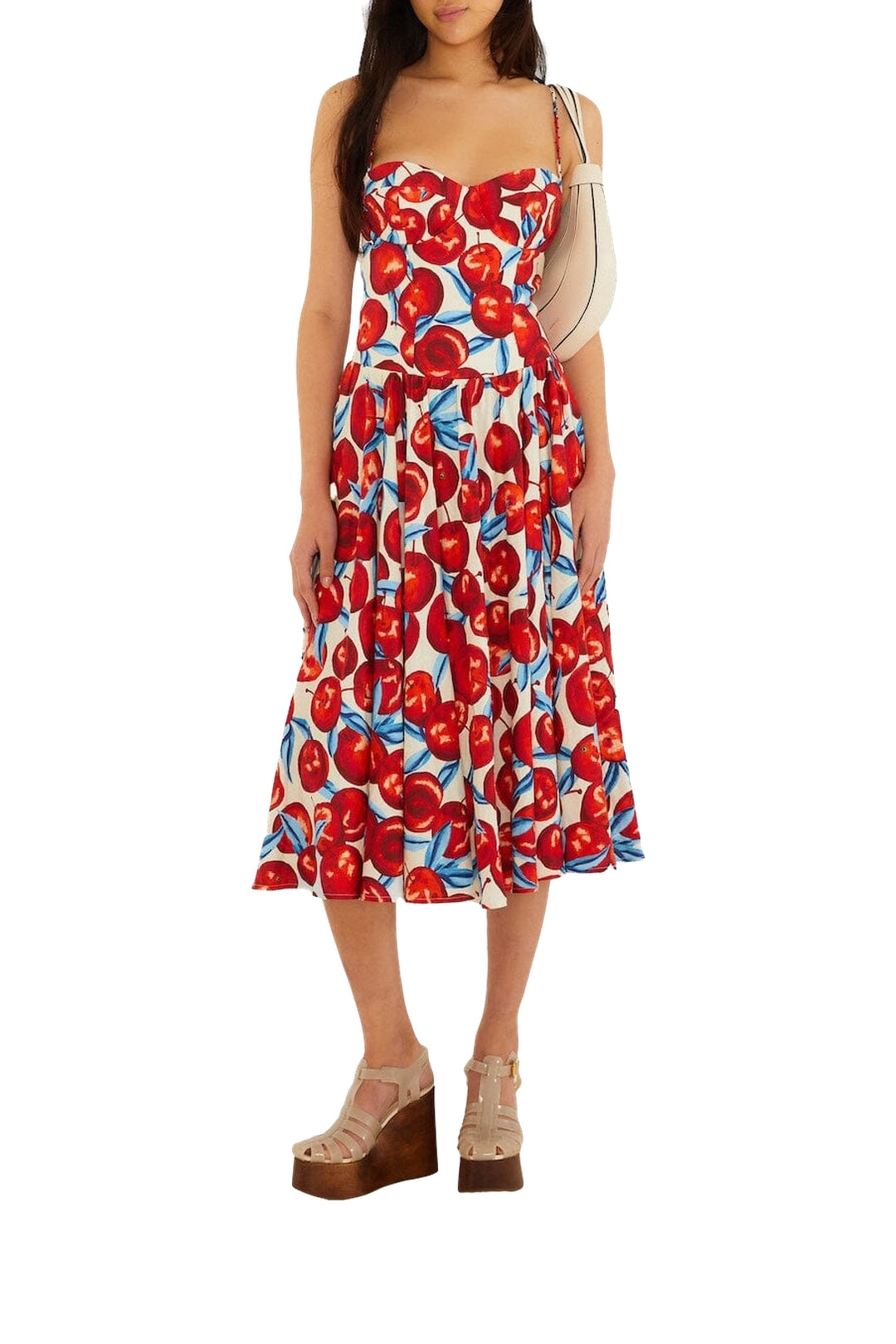 NEW_DIFFUSELY_Cherry Blossom Robe midi - Cherry Blossom