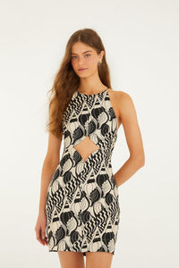 Seashell Serenade Sand Robe courte - Seashell Serenade Sand