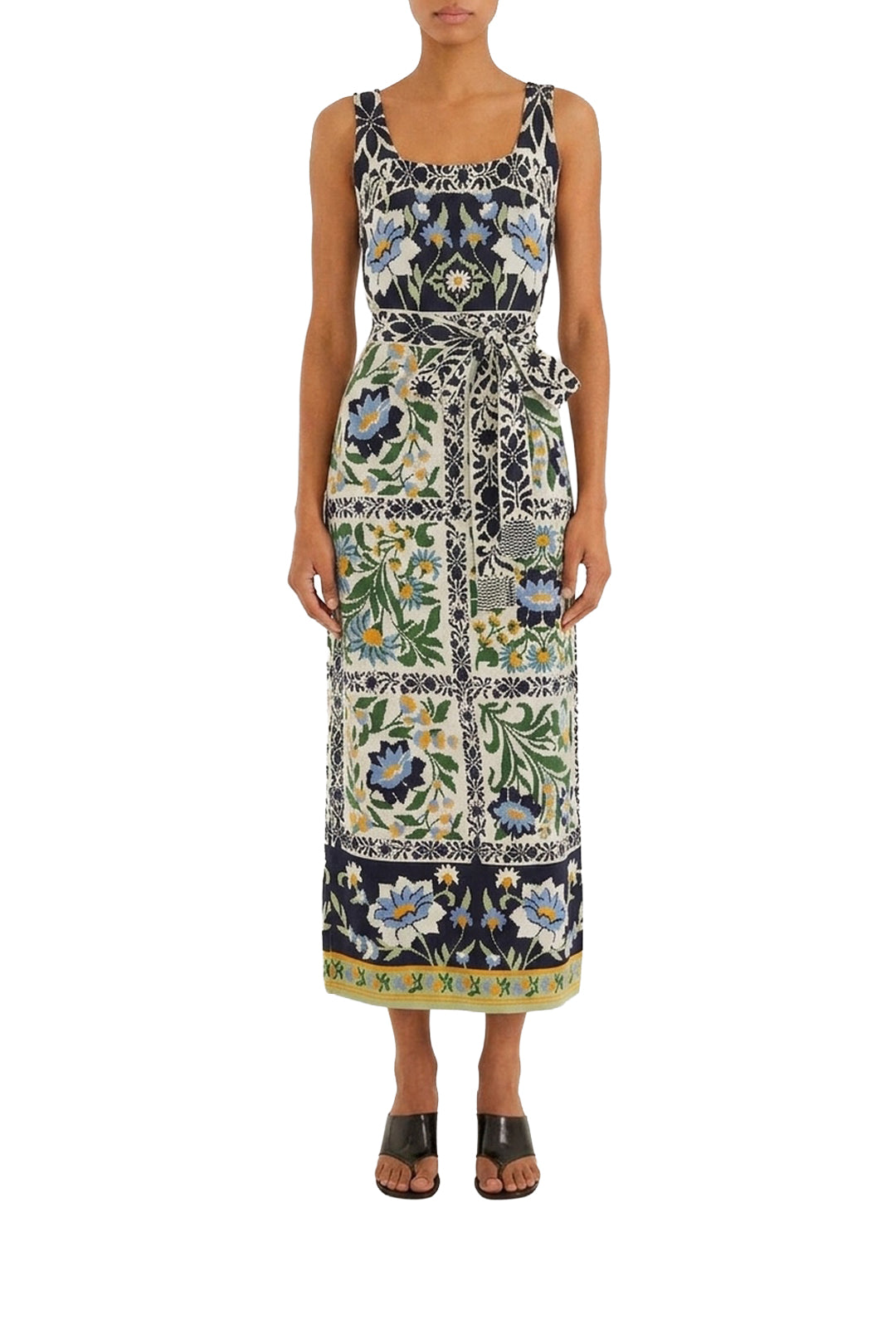 Manoela Knit midi dress - White