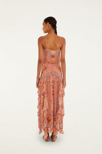 Boho Enchance Mocha Jupe - Boho Enchance Mocha