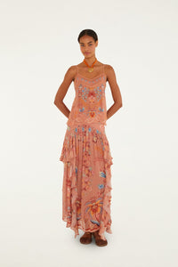 Boho Enchance Mocha Jupe - Boho Enchance Mocha
