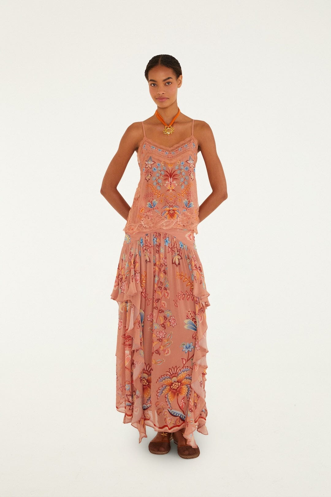 Boho Enchance Mocha Jupe - Boho Enchance Mocha