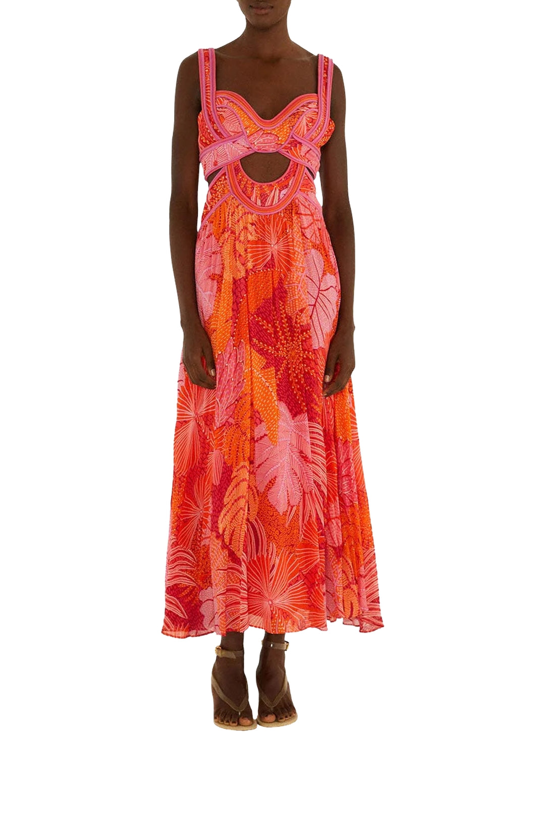 DIFFUSELY_Forest Multicolor Robe longue - Forest Multicolor