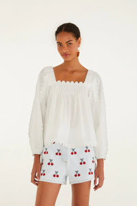 CHECK VUE_Denim Short - Denim
