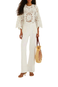 NEW_DIFFUSELY_Denim Pantalon - Denim