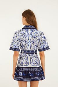 Garden Off White Robe courte - Garden Off White